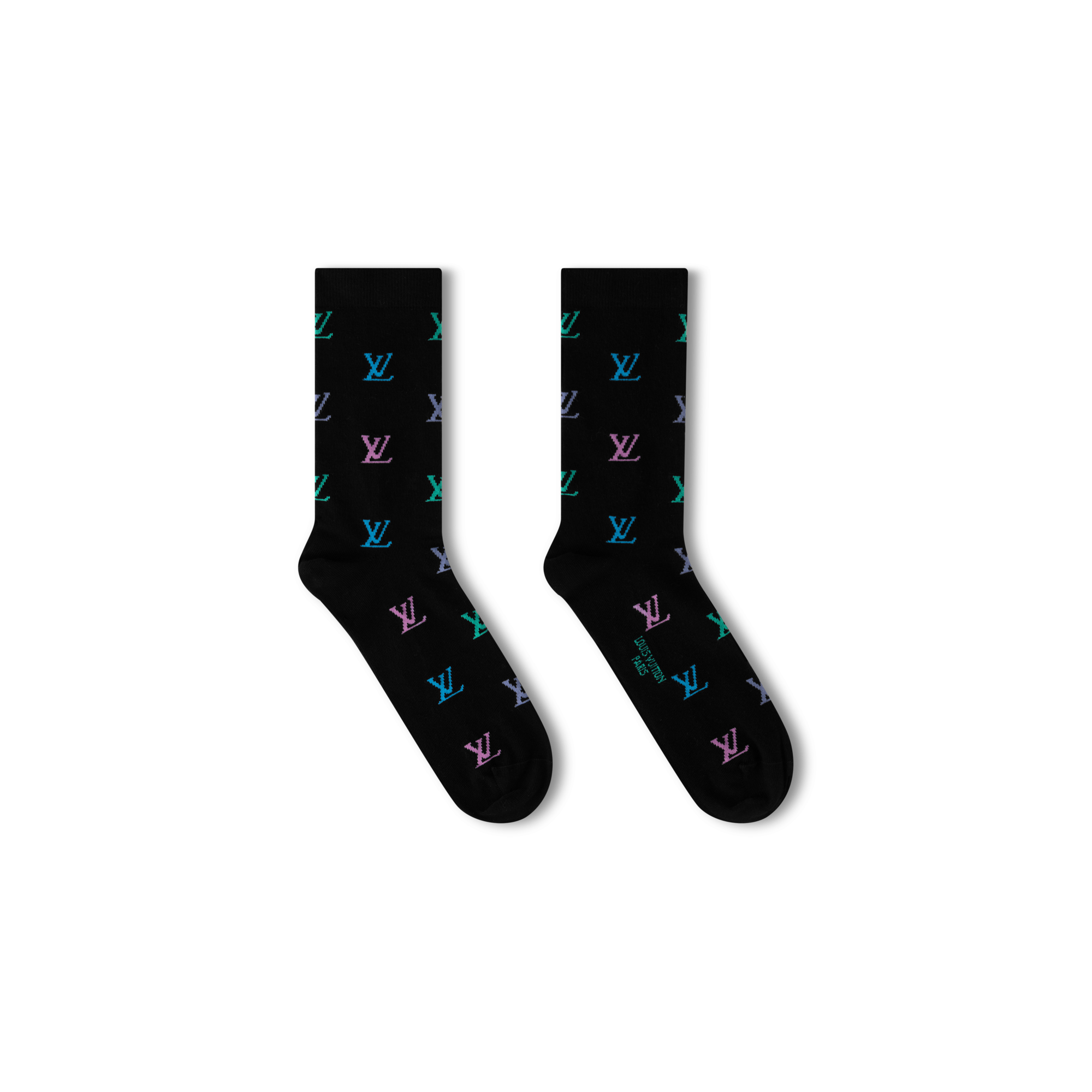 LV Blason Shading Socks S00 - Accessories | LOUIS VUITTON